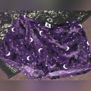Purple Witch Moon Lounge Shorts